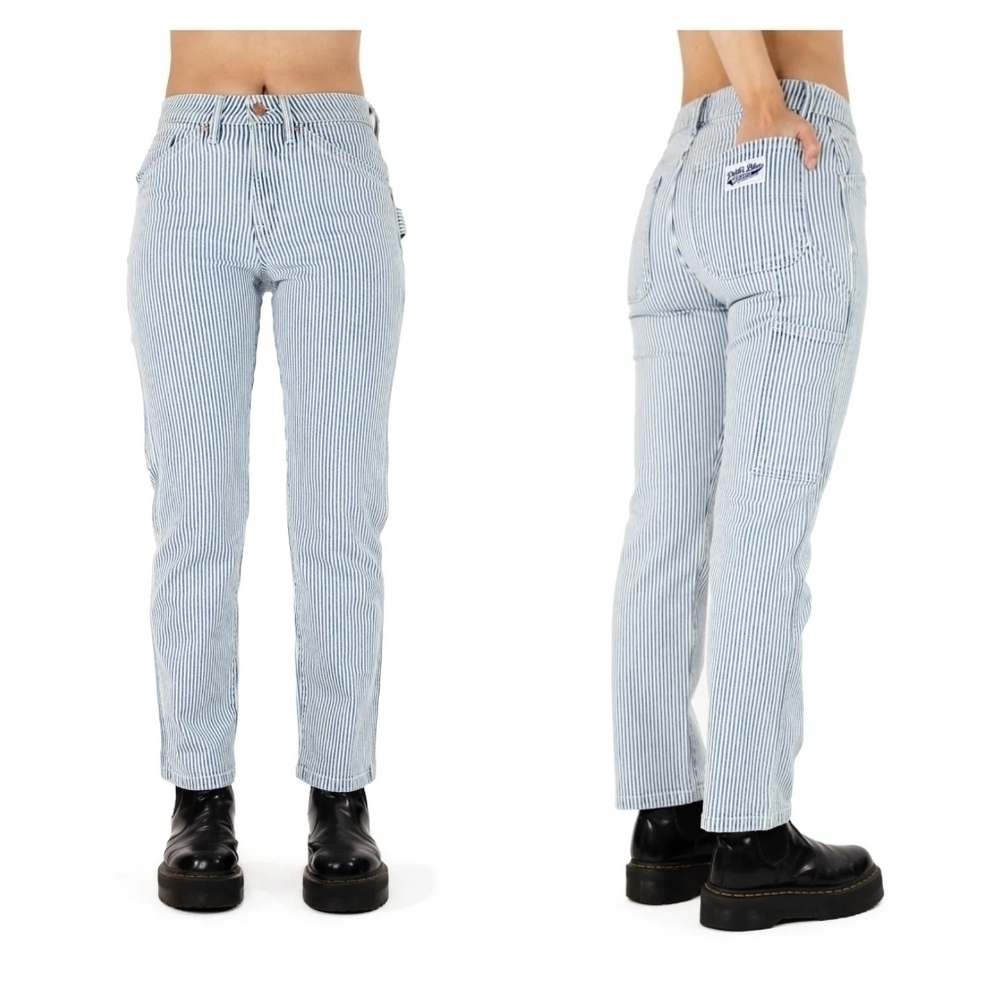 Porter Blue Striped Peyton Painters Pants